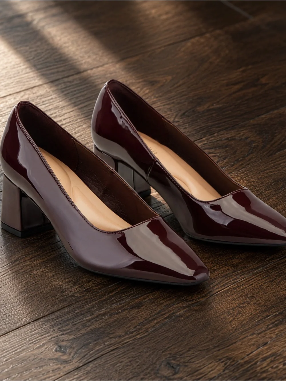 Dorian Block Heel Pumps